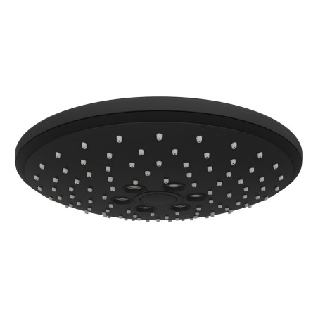 VitrA Bliss 240mm 2-Function Showerhead - Matt Black | Showe