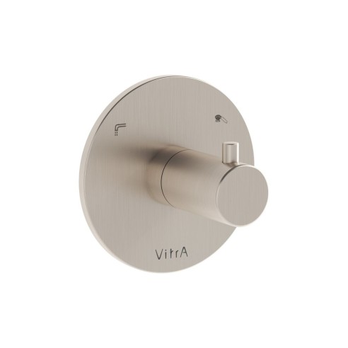 VitrA Origin Built-In 2-Way Diverter - Brushed Nickel | Show