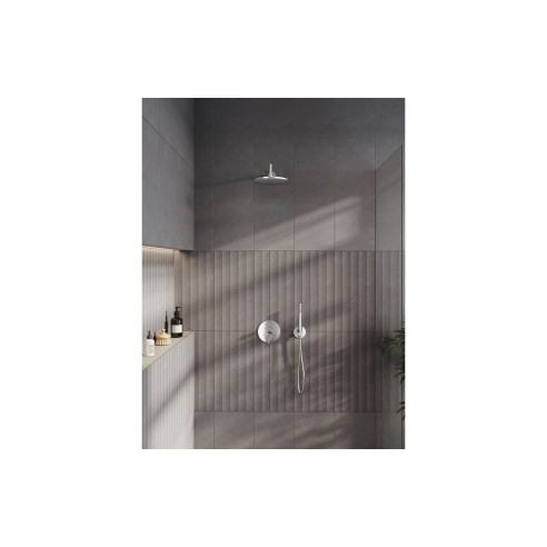 VitrA Origin Built-In Hand Shower Outlet - Brushed Nickel |