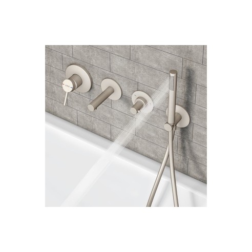 VitrA Origin Hand Shower - Brushed Nickel | Showers | Bathro