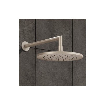 VitrA Origin 250mm Showerhead - Brushed Nickel | Showers | B 2
