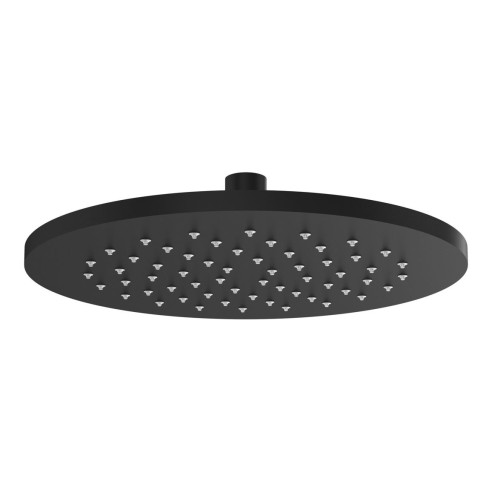VitrA Origin 250mm Showerhead - Matt Black | Showers | Bathr