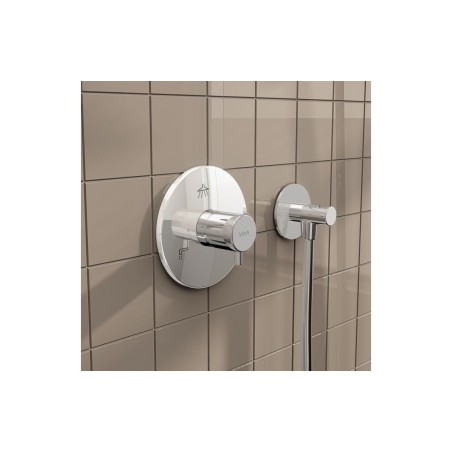 VitrA Origin 3-Way Diverter - Chrome | Showers | BathroomKin