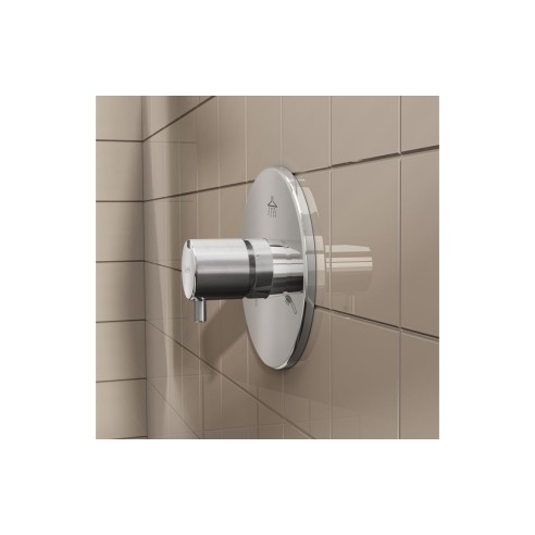 VitrA Origin 3-Way Diverter - Chrome | Showers | BathroomKin