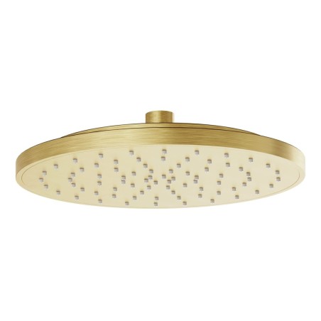 VitrA Origin Classic 250mm Showerhead - Brushed Gold | Showe