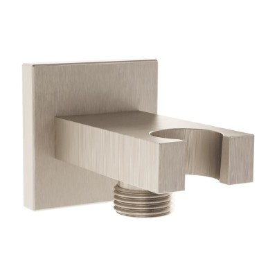 VitrA Root Square Built-In Hand Shower Outlet - Brushed Nick