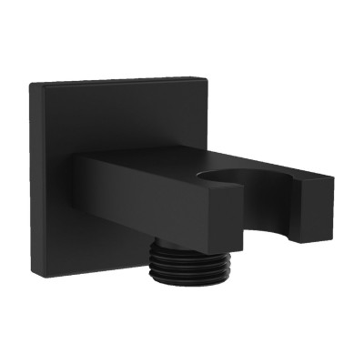 VitrA Root Square Built-In Hand Shower Outlet - Matt Black |