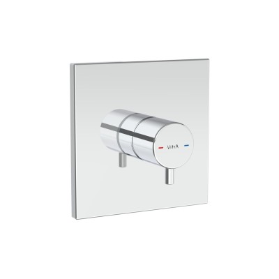 VitrA Root Square 3-Way Diverter - Chrome | Showers | Bathro