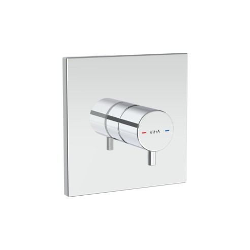 VitrA Root Square 3-Way Diverter - Chrome | Showers | Bathro