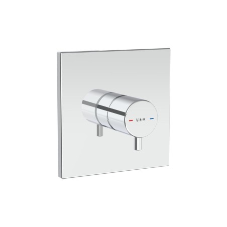 VitrA Root Square 3-Way Diverter - Chrome | Showers | Bathro