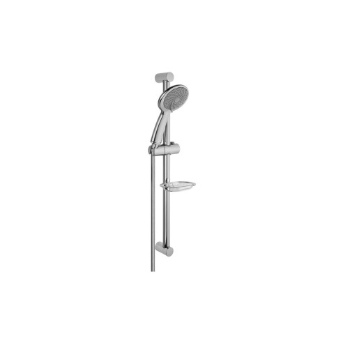 VitrA Samba 3-Function Hand Shower w/Slide Rail - Chrome | S