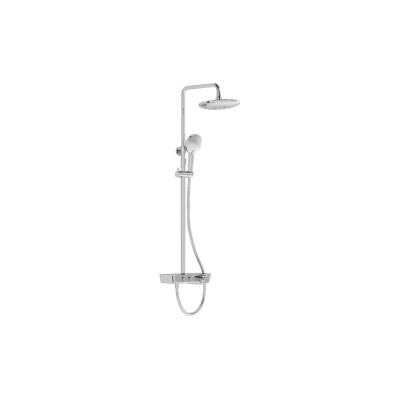VitrA Aquaheat Charm 240 Shower Set w/2-Function Overhead &