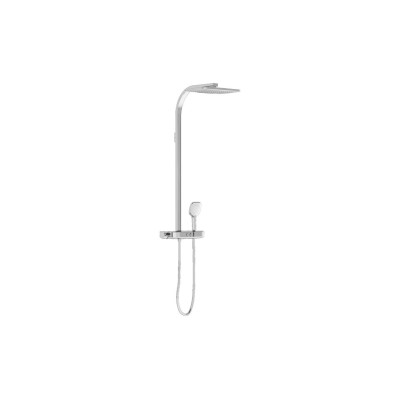 VitrA Aquaheat Charm 360 Shower Column w/Shelf - Chrome | Sh