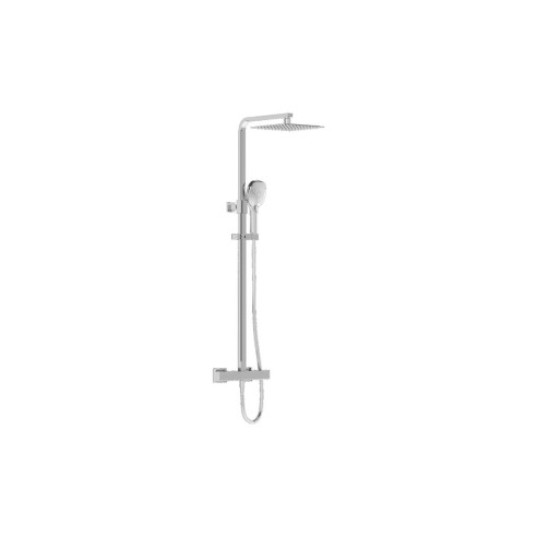 VitrA Aquaheat Bliss S 230 Thermostatic Shower Column - Chro