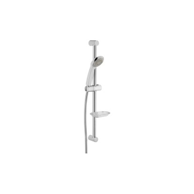 VitrA Solo C Hand Shower w/Slide Rail - Chrome | Showers | B