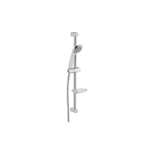 VitrA Solo C Hand Shower w/Slide Rail - Chrome | Showers | B