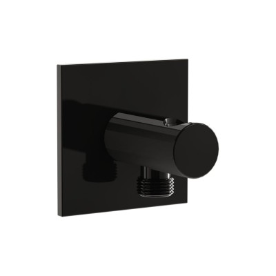 VitrA Suit Built-In Hand Shower Outlet - Gloss Black | Showe