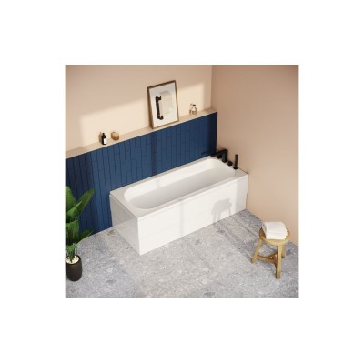 VitrA Optima 0TH 1700x700mm Standard Bath | Baths | Bathroom 2