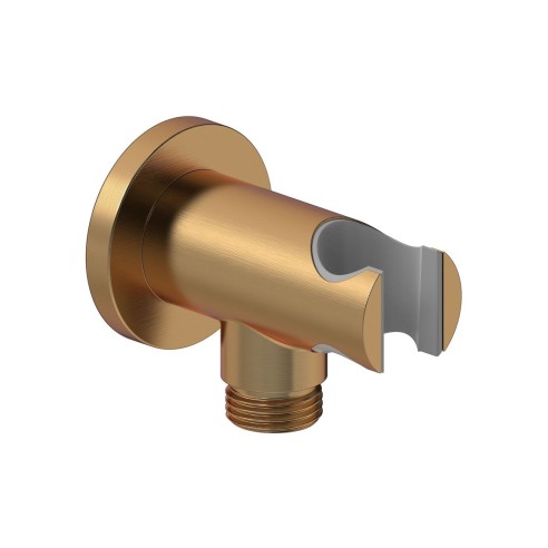 Alfredo Round Shower Valve & Kit Pack 4 - Brushed Bronze | S