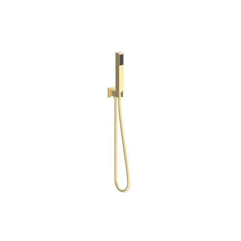 Pancho Square Shower Valve & Kit Pack 4 - Brushed Brass | Sh