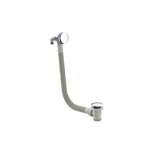 VitrA Round Bath Filler Waste - Chrome | Baths | BathroomKin