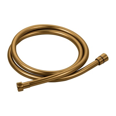 1.5m Easy Clean PVC Shower Hose - Brushed Bronze | Showers |