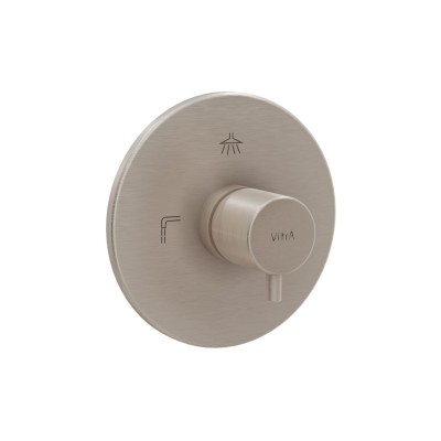 VitrA Origin 3-Way Diverter - Brushed Nickel | Showers | Bat