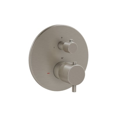 VitrA Origin Integrated Thermostatic Shower Mixer Valve - Br