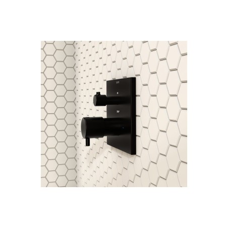 VitrA Root Square Integrated Thermostatic 1-Way Shower Mixer