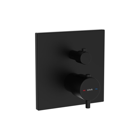 VitrA Root Square Integrated Thermostatic 2-Way Shower Mixer