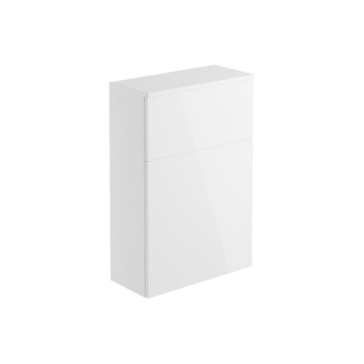 Coviha 600mm Floor Standing WC Unit - White Gloss | WC Units