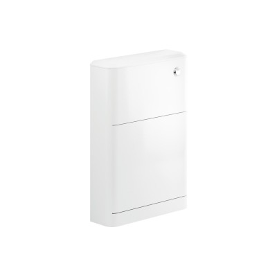 Lagos 550mm Floor Standing WC Unit - White Gloss | WC Units