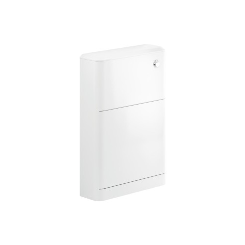 Lagos 550mm Floor Standing WC Unit - White Gloss | WC Units