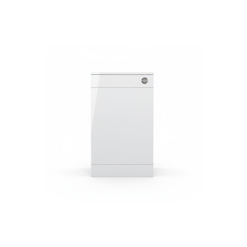 Valbom 500mm Floor Standing WC Unit - White Gloss | WC Units