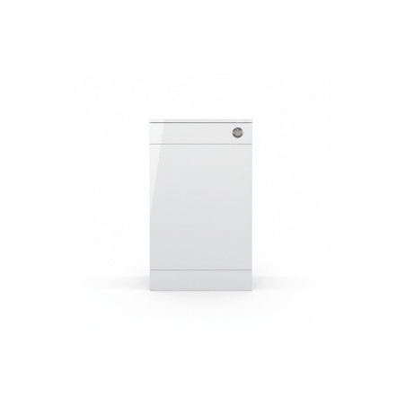 Valbom 500mm Floor Standing WC Unit - White Gloss | WC Units