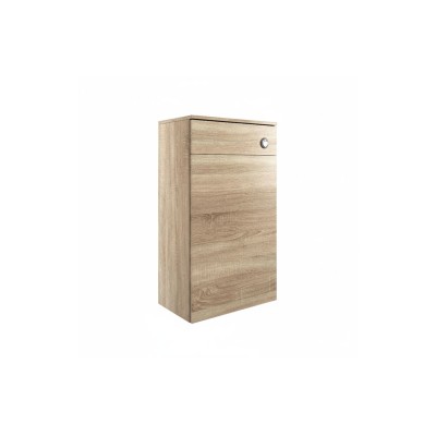 Valbom 500mm Floor Standing WC Unit - Oak | WC Units | Bathr