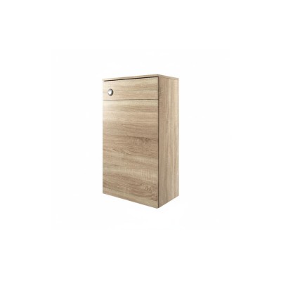 Valbom 500mm Floor Standing WC Unit - Oak | WC Units | Bathr 2
