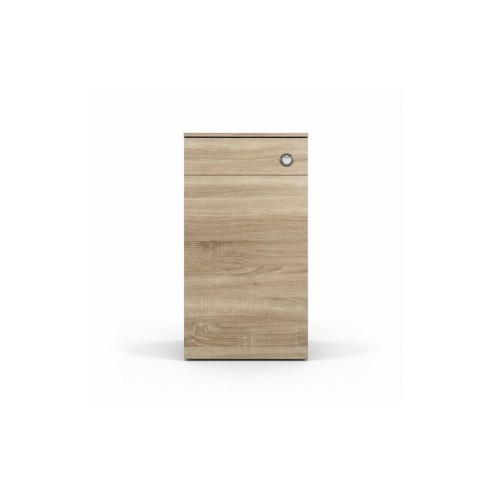 Valbom 500mm Floor Standing WC Unit - Oak | WC Units | Bathr