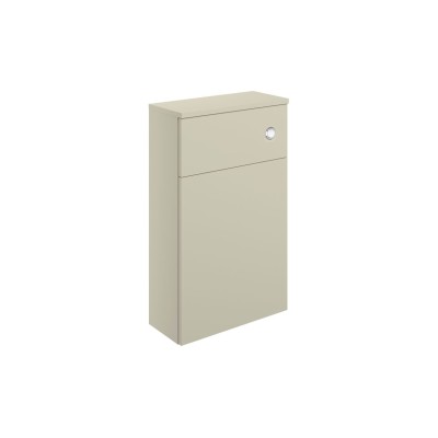 Porto 503mm Floor Standing WC Unit - Matt Cotton | WC Units