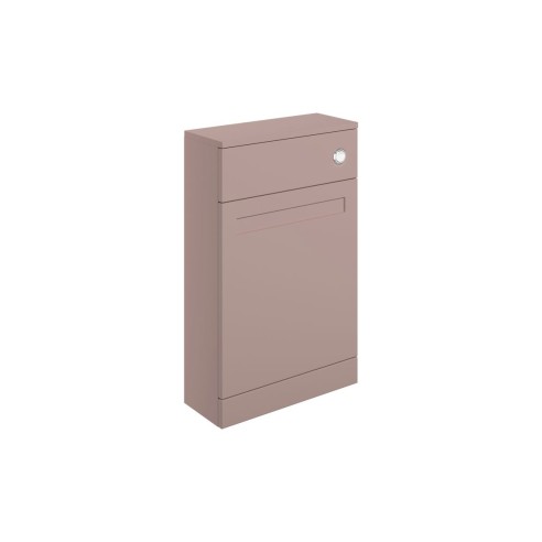 Marvao 500mm Floor Standing WC Unit - Matt Peony | WC Units