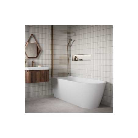 Jorge Freestanding BTW 1630x700mm 0TH Bath - White | Baths |