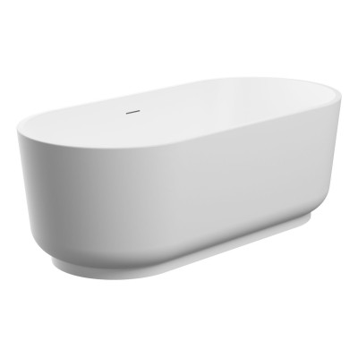 Lorenzo Freestanding 1685x804mm 0TH Bath - Matt White | Bath