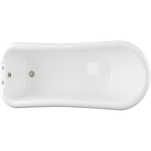 Bologna Freestanding 1530x670x760mm 2TH Bath w/Feet | Baths