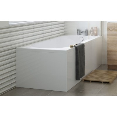 1810x810mm One-Piece Bath Panel - White Gloss | Bath Panels