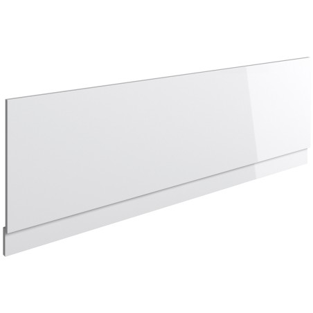 Valbom 1700mm Front Panel - White | Bath Panels | BathroomKi