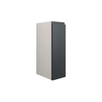 Bau 200mm Standard Toilet Roll Unit - Matt Graphite Grey (Gr