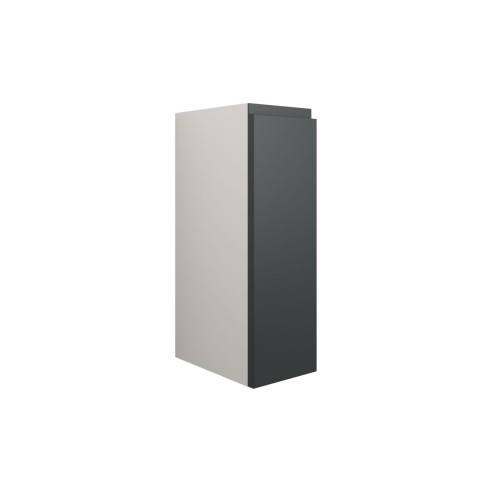 Bau 200mm Standard Toilet Roll Unit - Matt Graphite Grey (Gr