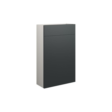 Bau 500mm Slim WC Unit - Matt Graphite Grey (Grey Cab) | WC