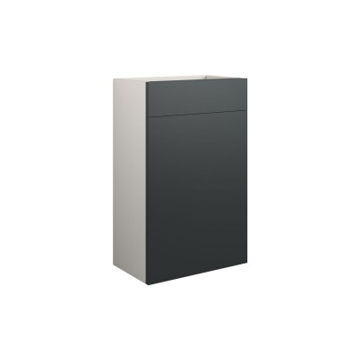 Bau 500mm Standard WC Unit - Matt Graphite Grey (Grey Cab) |