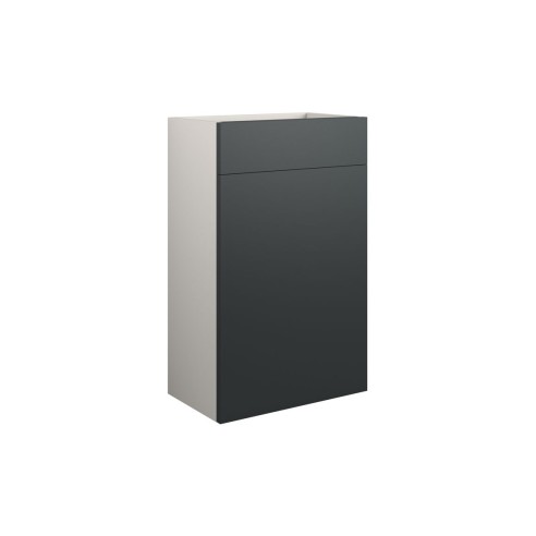 Bau 500mm Standard WC Unit - Matt Graphite Grey (Grey Cab) |